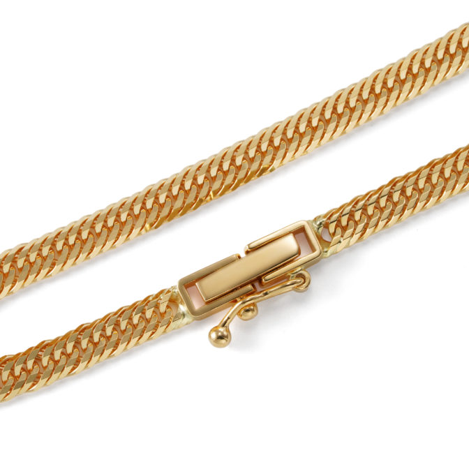 18金 K18 喜平ブレスレット 12面トリプル 4g 16cm 3.1mm幅