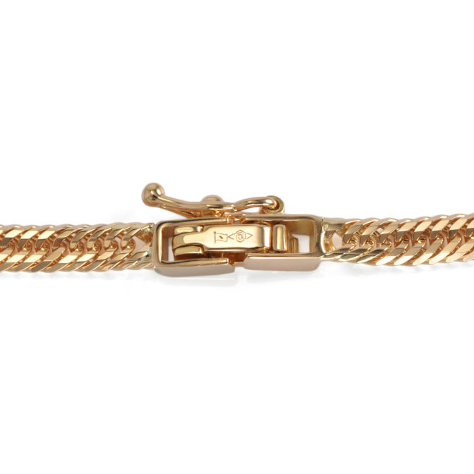 18金 K18 喜平ブレスレット 12面トリプル 4g 16cm 3.1mm幅