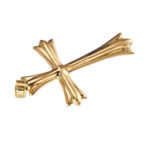 K18 ゴールド クロスペンダント トップ