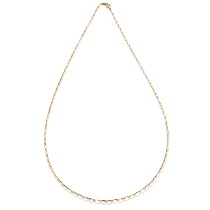 K18 18金 S＆L アズキ リンクチェーン ネックレス 1.7mm幅