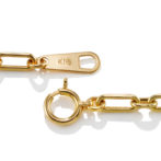 K18 18金 S＆L アズキ リンクチェーン ネックレス 2.9mm幅