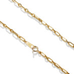 K18 18金 S＆L アズキ リンクチェーン ネックレス 2.9mm幅