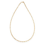 K18 18金 S＆L アズキ リンクチェーン ネックレス 2.9mm幅