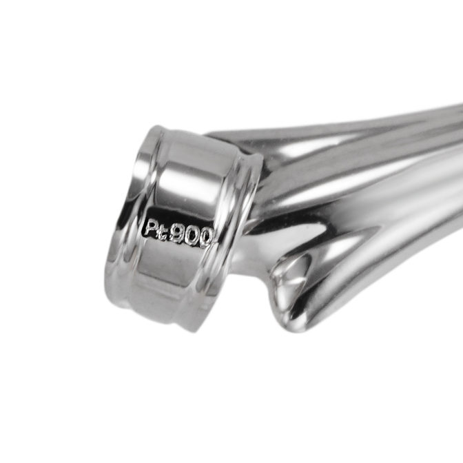 Pt900 プラチナ クロスペンダント トップ