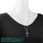Pt900 プラチナ クロスペンダント トップ