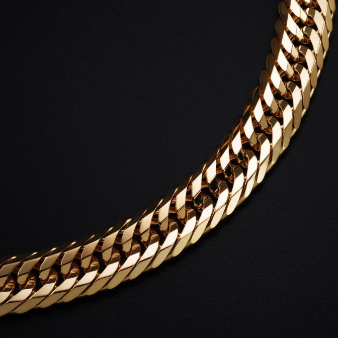 K18 18金 喜平ネックレス 12面トリプル 200g 50cm 16mm幅