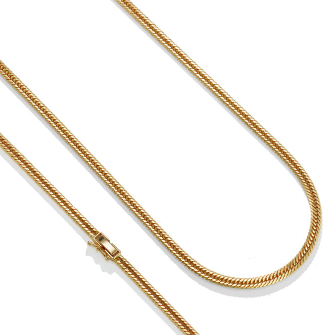 K18 18金 喜平ネックレス 12面トリプル 22g 55cm