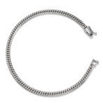 Pt850 プラチナ 6面ダブル 喜平ブレスレット 10g 20cm 3.9mm幅