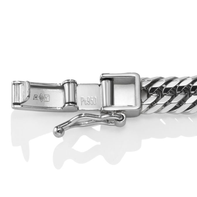 Pt950 プラチナ 喜平ネックレス 12面トリプル 56g 50cm