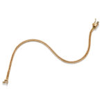 K18 18金 喜平ブレスレット 12面トリプル 3g 17cm 2.2mm幅