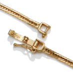 K18 18金 喜平ブレスレット 12面トリプル 3g 17cm 2.2mm幅