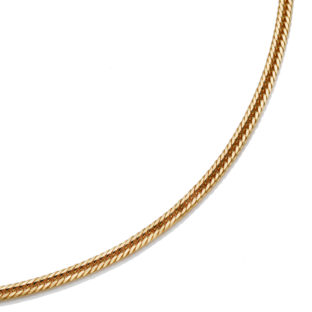 K18 18金 喜平ネックレス 12面トリプル 8g 55cm 2.2mm幅 中折れ