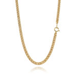 K18 18金 中空 喜平ネックレス 2面ダブル 4.4mm幅