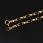 K18 18金 ミラノ リンクチェーン ブレスレット 3mm幅