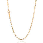 K18 18金 ミラノ リンクチェーン ネックレス 2.5mm幅