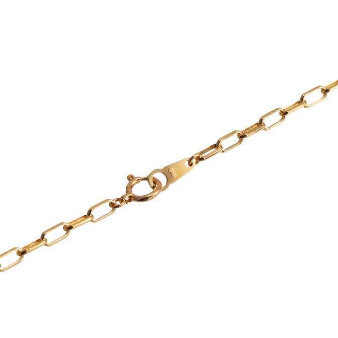 K18 18金 ミラノ リンクチェーン ネックレス 2.5mm幅