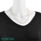 K18 18金 ミラノ リンクチェーン ネックレス 3mm幅