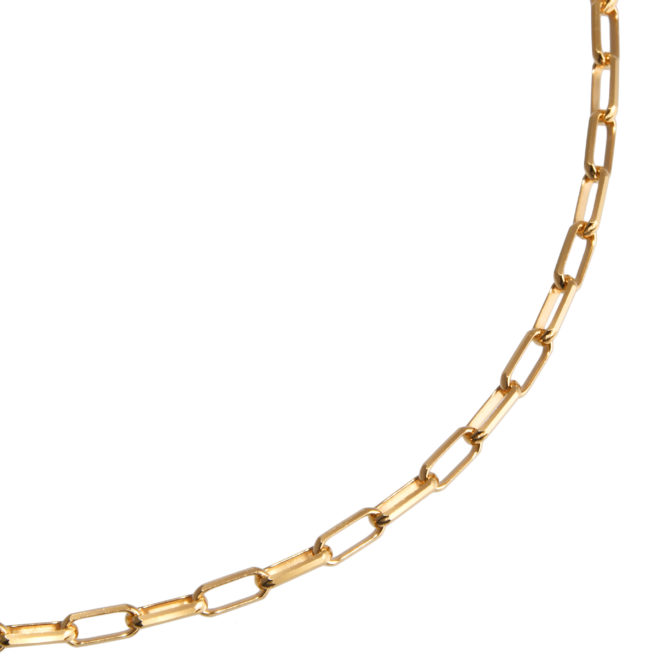 K18 18金 ミラノ リンクチェーン ネックレス 3mm幅
