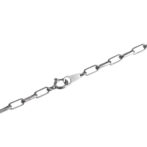 Pt850 プラチナ ミラノ リンクチェーン ネックレス 3mm幅