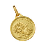 K24 純金 コインペンダント ローズ アフロディーテ 1/20oz