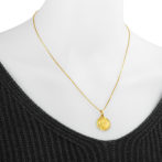 K24 純金 コインペンダント ローズ アフロディーテ 1/20oz