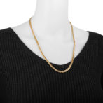 K18 18金 喜平ネックレス 14面 Mカットトリプル 33g 55cm 4.5mm幅