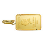 K24 純金 コインペンダント タロットカード XXI 世界 シンプルフレーム バチカンL