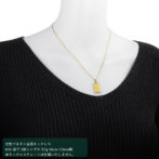 K24 純金 コインペンダント タロットカード XXI 世界 シンプルフレーム サンカクバチカン