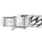 Pt850 プラチナ 喜平ブレスレット 100g 21cm 11mm幅