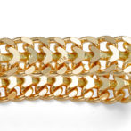 K18 18金 ハートビスマルクリング 3.8mm幅 ソフトタイプ