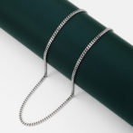 Pt850 プラチナ 2面シングル 20g 50cm 引輪