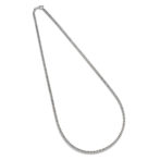 Pt850 プラチナ 2面シングル 20g 50cm 引輪