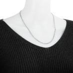 Pt850 プラチナ 2面シングル 20g 50cm 引輪