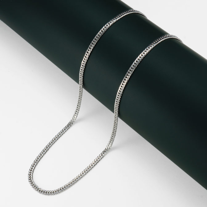 Pt950 プラチナ 喜平ネックレス 6面ダブル 20g 50cm 3.3mm幅