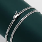 Pt950 プラチナ 喜平ネックレス 6面ダブル 20g 50cm 3.3mm幅