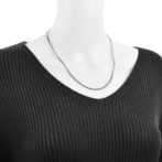 Pt950 プラチナ 喜平ネックレス 6面ダブル 20g 50cm 3.3mm幅