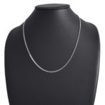 Pt999 純プラチナ 2面シングル 10g 50cm 引輪