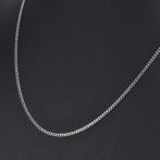 Pt999 純プラチナ 2面シングル 10g 50cm 引輪