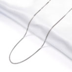 Pt999 純プラチナ 2面シングル 10g 50cm 引輪