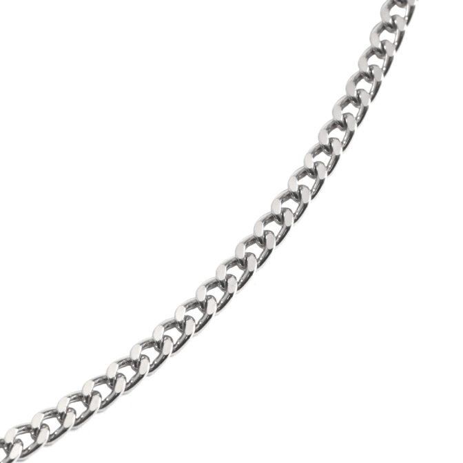 Pt999 純プラチナ 2面シングル 10g 50cm 引輪