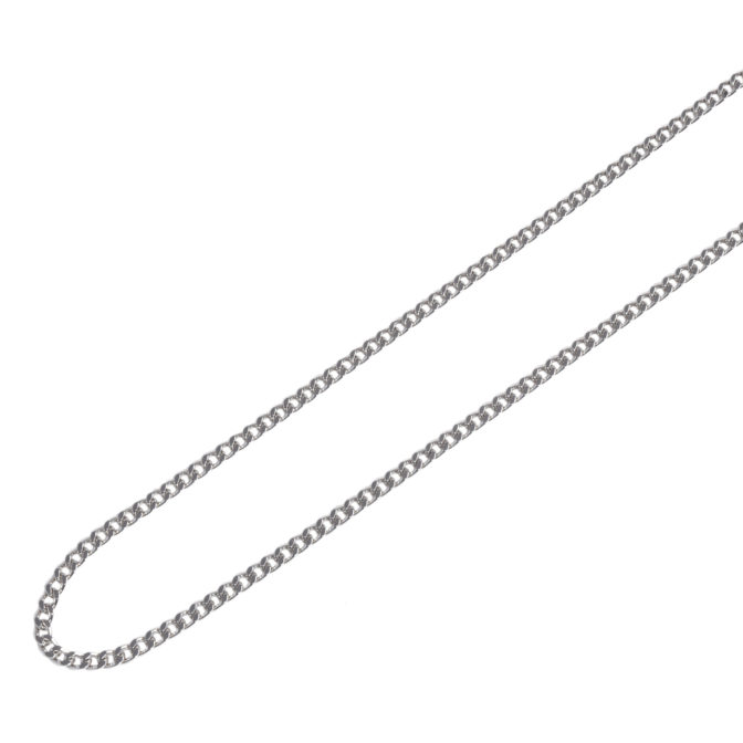 Pt999 純プラチナ 2面シングル 10g 50cm 引輪