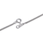 Pt999 純プラチナ 2面シングル 10g 50cm 引輪