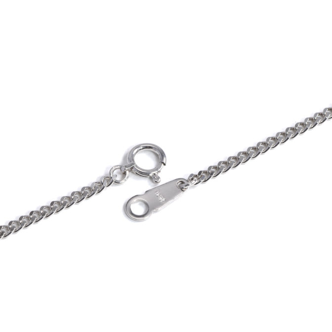 Pt999 純プラチナ 2面シングル 10g 50cm 引輪