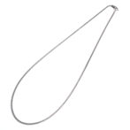 Pt999 純プラチナ 2面シングル 10g 50cm 引輪