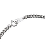 Pt999 純プラチナ 喜平ブレスレット 2面シングル 10g 18cm 3.2mm幅 引輪