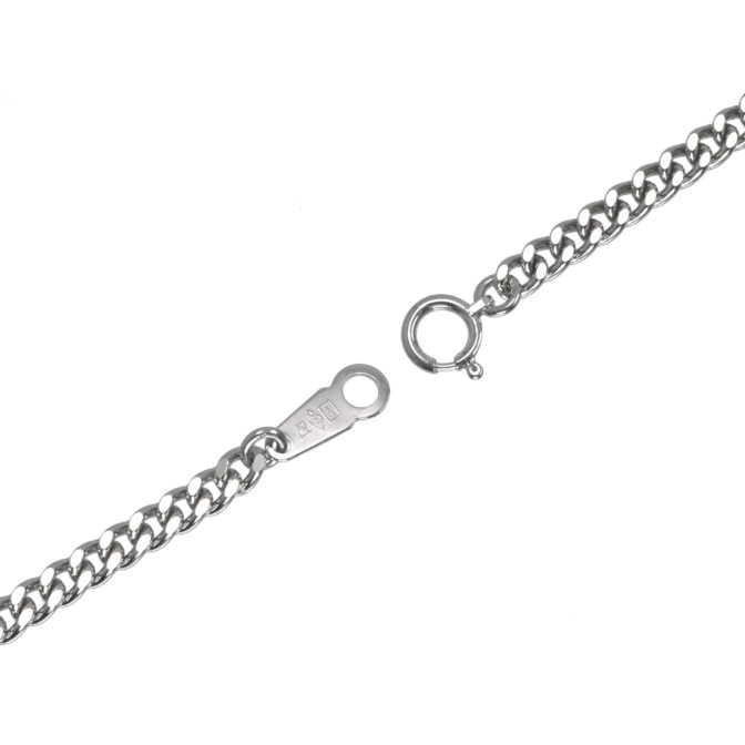 Pt999 純プラチナ 2面シングル 30g 50cm 引輪