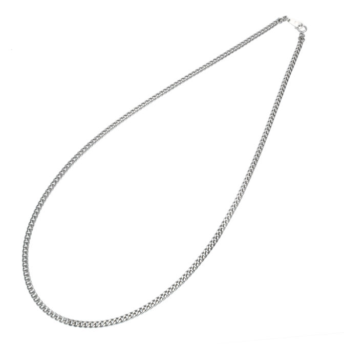 Pt999 純プラチナ 2面シングル 30g 50cm 引輪