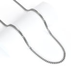 Pt999 純プラチナ 2面シングル 30g 50cm 引輪