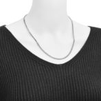 Pt999 純プラチナ 2面シングル 30g 50cm 引輪