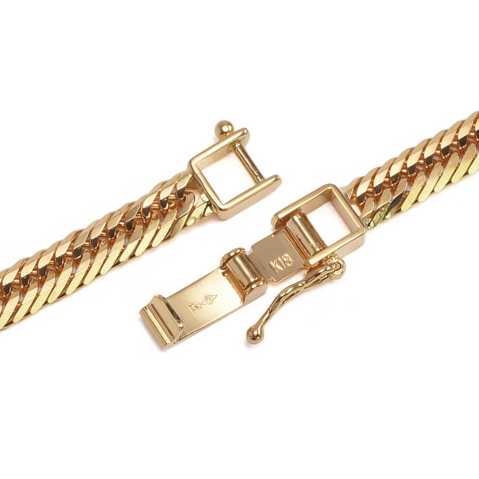 K18 18金 喜平ネックレス 12面カット トリプ 28g 55cm